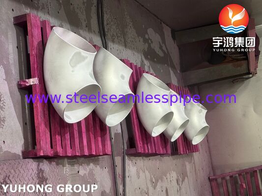ASTM A403 WP316L Paslanmaz Çelik Bağlantı 90 Derece Dirsek Kaynak Ağızlı