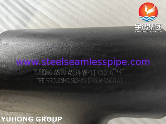 ASTM A234 WP11 CL2 Alaşımlı Çelik Boru Bağlantı Parçası, Kimya Endüstrisi İçin Alın Kaynaklı