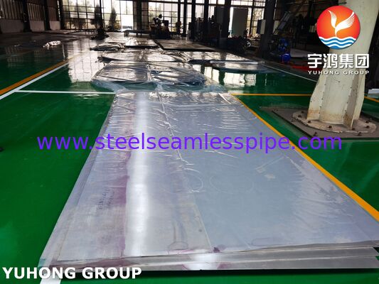 Titanyum çelik kaplama plakaları kaplama parçaları SA516 Gr 70 Gr.2 patlayıcı kompozit ile