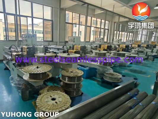 ISO9626 SUS304 Tıbbi Hipodermik Kılcal Boru Enjeksiyon İğneleri Üretimi İçin