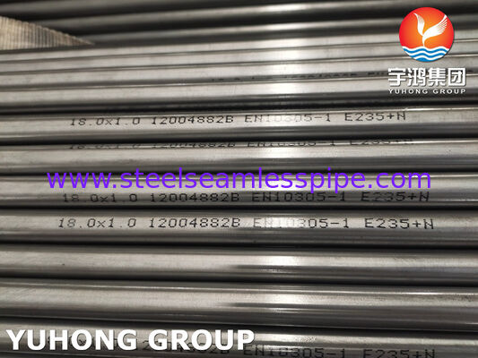 EN10305-1 E235 Hızlı sistemler için normalleşmiş parlak soğuk çekim borusu
