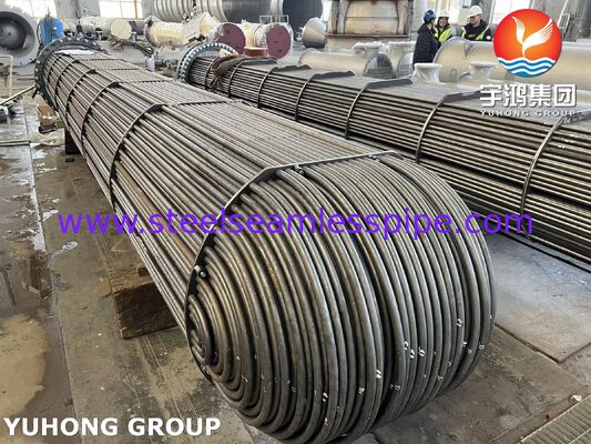 Sıcaklık Değiştiricisi Tüp Paketi SA350 LF2 CL1 Tüp Çubuğu SA334 Gr.6 U Bend Tüp