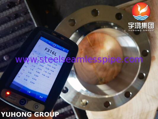 ASTM A182 F316L Paslanmaz Çelik Flanş Kaynak Boyunlu Yükseltilmiş Yüzey