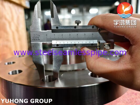 ASTM B564 N04400 Monel 400 Nikel Alaşımlı Çelik Kapatılmış Kör Yükseltilmiş Yüz Flanş