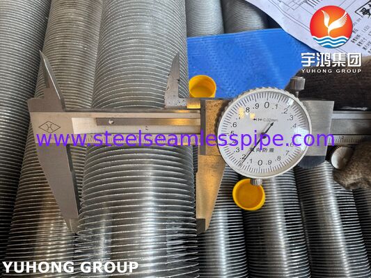 EN 10217-7 1.4301 Kazanlar ve Hava Soğutucuları İçin Ekstrüze Fined Tube