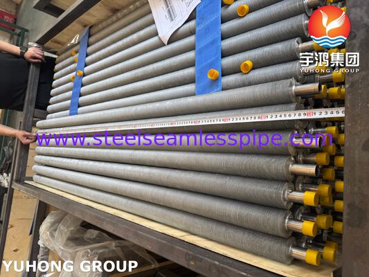 EN 10217-7 1.4301 Kazanlar ve Hava Soğutucuları İçin Ekstrüze Fined Tube