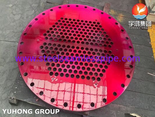 ASME SA240 SS304 Sıcaklık Değiştiricisi için Paslanmaz Çelik Sabit Tüp Yapısı