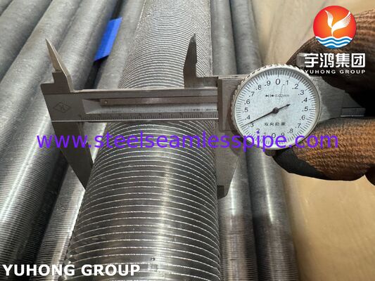 Sıcaklık Değiştiricileri için ASTM A179 Karbon Çelik Temel / Alüminyum 1060 Pencereler