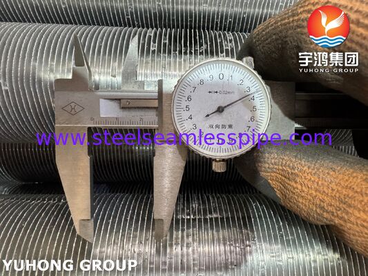 Sıcaklık Değiştiricileri için ASTM A179 Karbon Çelik Temel / Alüminyum 1060 Pencereler