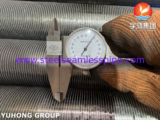 Sıcaklık Değiştiricileri için ASTM A179 Karbon Çelik Temel / Alüminyum 1060 Pencereler