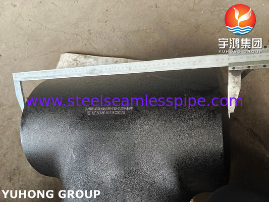 ASTM A860 WPHY42-S Equal Tee Yüksek Basınçlı Boru hattı sistemleri için yüksek dayanıklı çelik kıç kaynakları