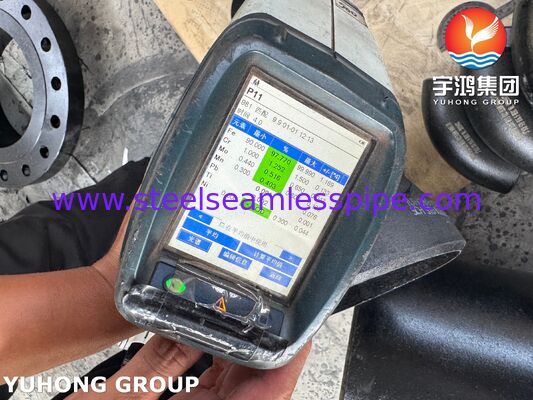 Konsantrik Redüktör ASTM A234 WP11 CL2 Alloy Steel Buttweld 64'e kadar monte ediliyor