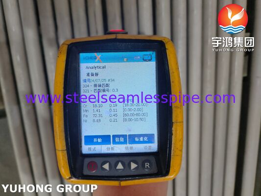 ASTM A269 TP304 Paslanmaz çelik dikişsiz / kaynaklı boru UNS S30400