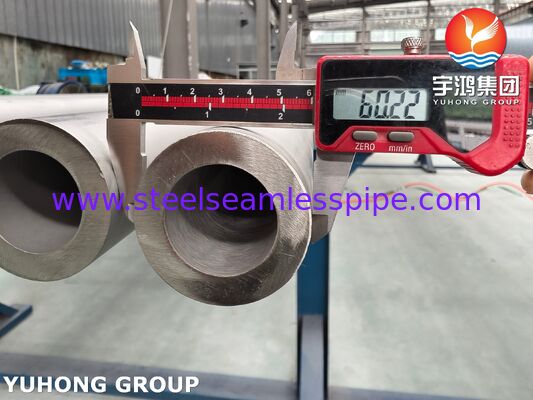 ASTM A312 TP321H Paslanmaz Çelik Dikişsiz Boru, Dekapajlı ve Tavlanmış