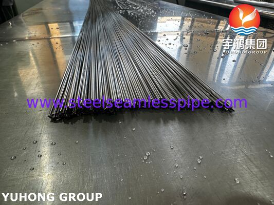 SUS304 ISO9626 10 - 34G İlaç İdaresi İçin Paslanmaz Çelik Tıbbi Kapiler Tüp