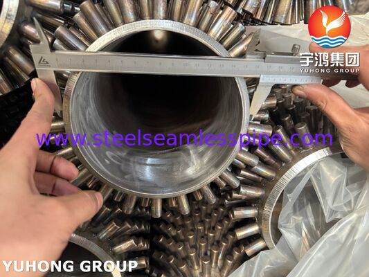 Çubuklu borular Alt boru ASTM A335 P22 Yüksek sıcaklığa dayanıklı