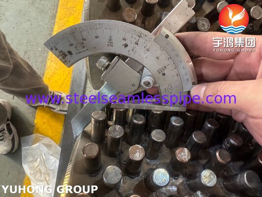 Çubuklu borular Alt boru ASTM A335 P22 Yüksek sıcaklığa dayanıklı