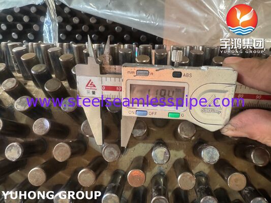 Çubuklu borular Alt boru ASTM A335 P22 Yüksek sıcaklığa dayanıklı