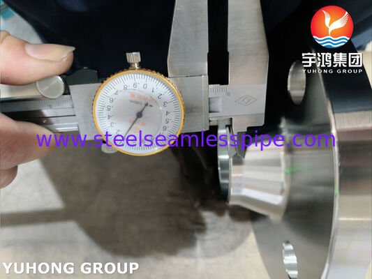 Endüstriyel boru hattı için ASTM A182 F51 Dupleks Paslanmaz Çelik Flange