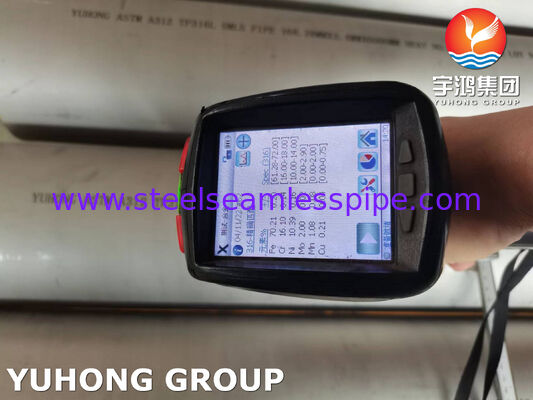 ASTM A312 TP316L Austenitik dikişsiz paslanmaz çelik endüstriyel boru