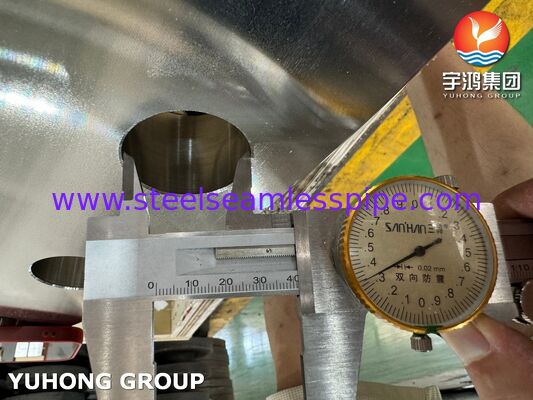 ASTM A240 F904L Yassı Yüz Flanşında Kayma AWWA C207 Tablo2 D Sınıfı ABD Su Standartlarını karşılar