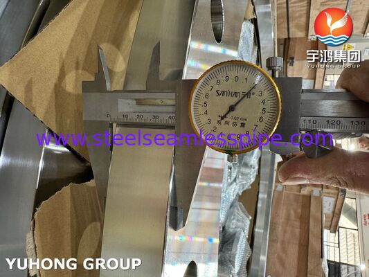 ASTM A240 F904L Yassı Yüz Flanşında Kayma AWWA C207 Tablo2 D Sınıfı ABD Su Standartlarını karşılar