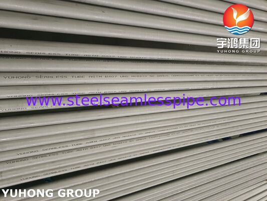 Sıcaklık Değiştiricisi Tüp Alloy Çelik Tüp ASTM B407 UNS N08810