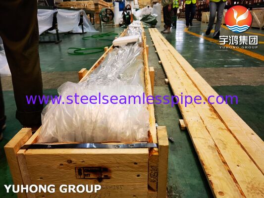 Kondansör ve Isı Değiştiricisi Uygulamaları ASTM B111 C68700 Bakır Nikel Tüp