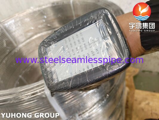 ASTM A269 TP316L Stainless Steel Industrial Fluid Uygulamaları İçin Parlak Kaynatılmış Yuvarlak Tüp