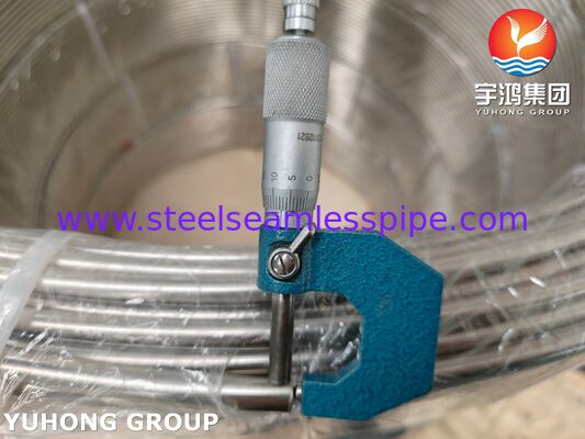 ASTM A269 TP316L Stainless Steel Industrial Fluid Uygulamaları İçin Parlak Kaynatılmış Yuvarlak Tüp