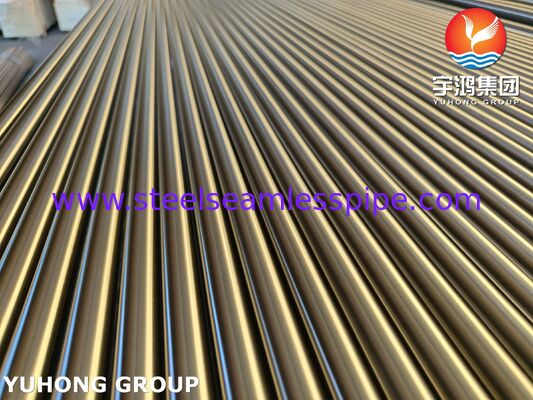 Isı Değiştiriciler İçin Yüksek Korozyon ve Yüksek Sıcaklık Sünme Direnci Gösteren ASTM A213 TP321H Parlak Tavlanmış Paslanmaz Çelik Dikişsiz Boru