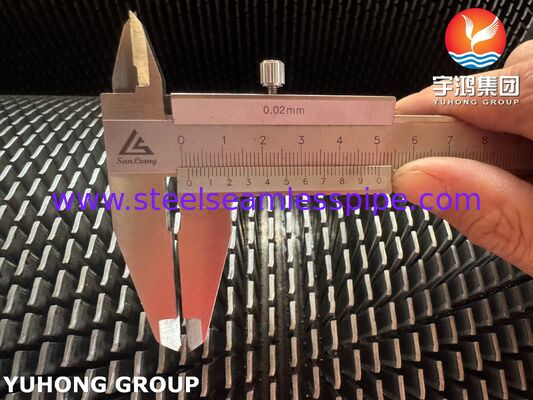 A335 P22 Dişli Kanatlı Borular (CS Kanatlı) HRSG ve Isı Geri Kazanım Sistemleri için