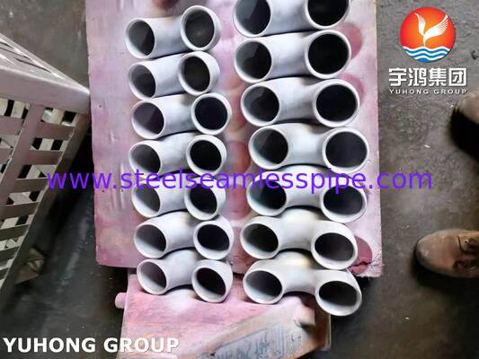 ASTM A403 WP321-S 180° Paslanmaz Çelik Boru Bağlantı Elemanı Dirsek