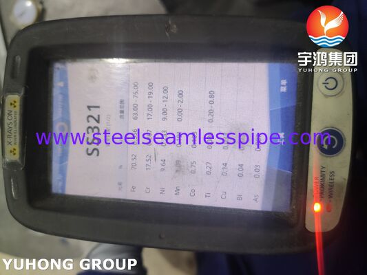 ASTM A403 WP321-S 180° Paslanmaz Çelik Boru Bağlantı Elemanı Dirsek