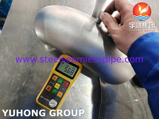 ASTM A403 WP304H-S Endüstriyel Alanlar İçin Dirsek, Paslanmaz Çelik Boru Bağlantı Parçası