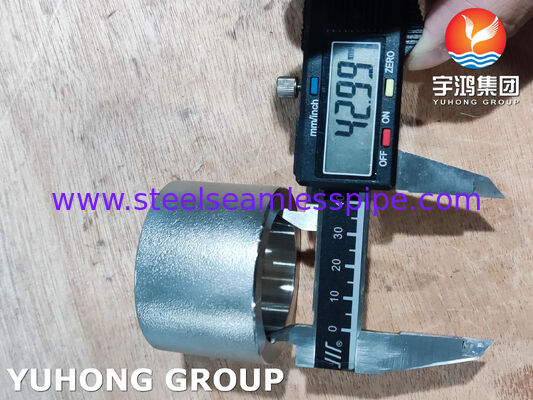 ASTM A182 F304 3000# SW & NPT Koplama, Yüksek Korozyon Direncili Paslanmaz Çelik Soket Kaynakları ve Endüstriyel Boru hattı için NPT Filtre Koplama