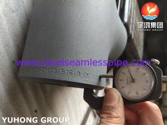 ASTM A234 WPB Tee, Yüksek Güçlü Karbon Çelik Butt Weld Tee, Petrol, Gaz ve Su Boru Tüpü Sistemleri için