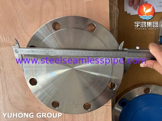 ASME SA182 F304 Endüstriyel boru hattı sistemleri için austenitik paslanmaz çelik dövme flens ASME B16.5 standardına uygun