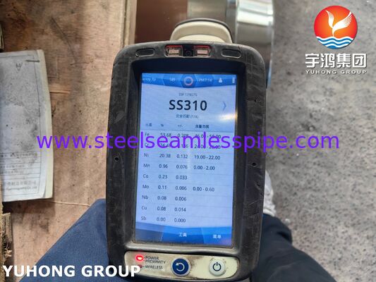 Yüksek Sıcaklık ve Yüksek Basınçlı Boru Hatları Sistemleri İçin ASTM A182 F310 Kaynak Boyunlu Dövme Paslanmaz Çelik Flanş