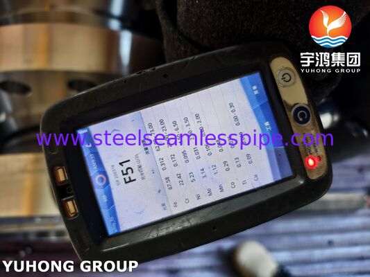 ASTM A182 F51 BL RF Flange, Dupleks Paslanmaz Çelik Kör Yükseltilmiş Yüz Flange