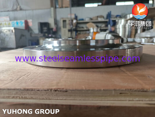 ASTM A182 F60 SO RF Flange, Süper Dupleks Paslanmaz Çelik Kalıplı Kaydırmalı Yükseltilmiş Yüz Flange