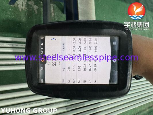 Kondenser için Paslanmaz Çelik ASTM A269 TP316L Dikişsiz Boru, Turşulanmış ve Tavlanmış