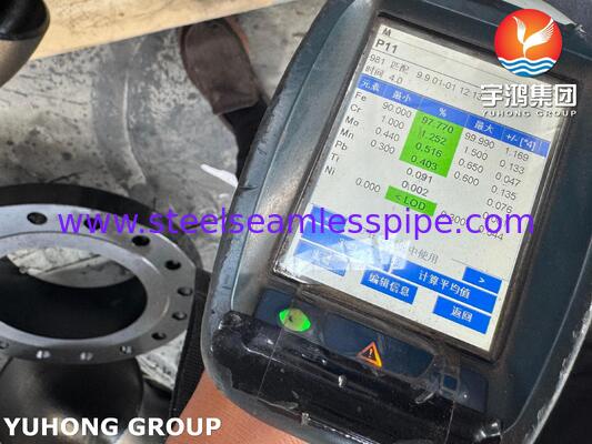 ASTM A182 F11 WN RF Flanş, Krom Molibden Alaşımlı Dövme Kaynak Boyunlu Yükseltilmiş Yüzey Flanşı