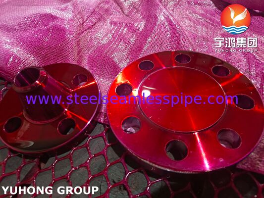 ASTM B564 N04400 Flanş, Monel 400 Nikkel-Bakır Alaşımlı Korozyona Direnci için Kalıp Flanş