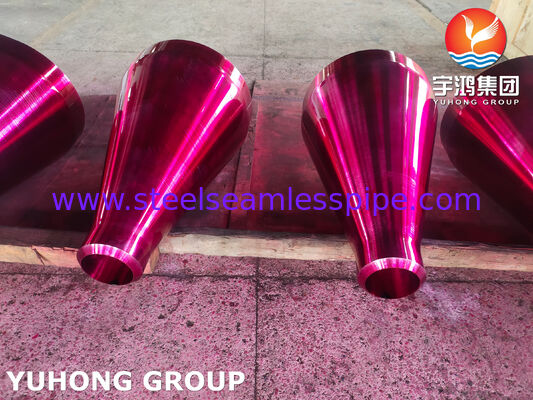 ASTM B564 UNS NO8811 CON REDUCER, Petrokimya ve Kriyojenik Endüstriler için Nickel-Demir-Krom Alaşımlı Kalınlaştırılmış Konsantrik Redüktör