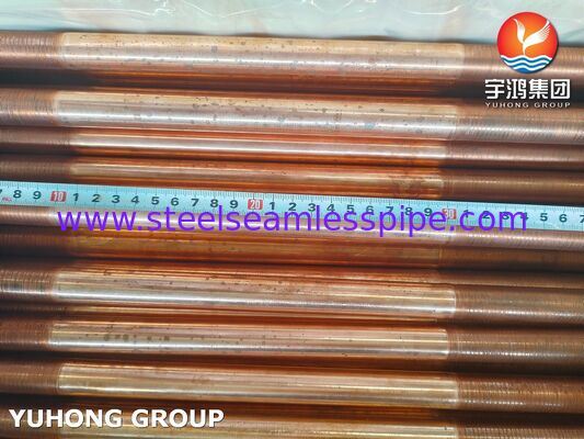 ASTM B111 C12200 Dikişsiz Boru, Isı Değiştirici Bakır Dikişsiz Boru için