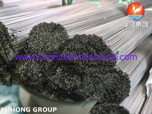 ISO9626 SUS304 Kimyasal iğne tüpü için paslanmaz çelik tıbbi kılcal tüp, 10G - 34 G