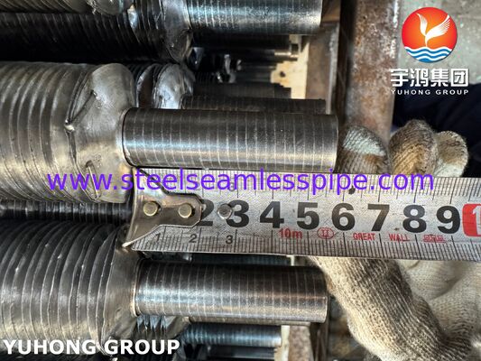 A179 / AL1060 Verimli Isı Değiştiriciler ve Kazanlar için Yuvarlak Fined Tubes