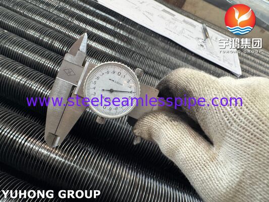 A179 / AL1060 Verimli Isı Değiştiriciler ve Kazanlar için Yuvarlak Fined Tubes