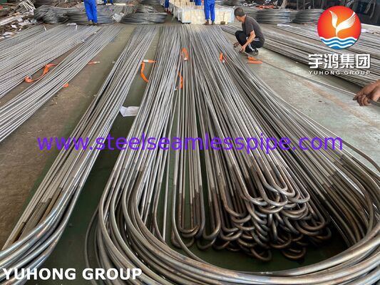 Nikel Alaşımlı Çelik U Bend Isı Değiştiricisi Tüp Monel400 ASME SB163 N04400